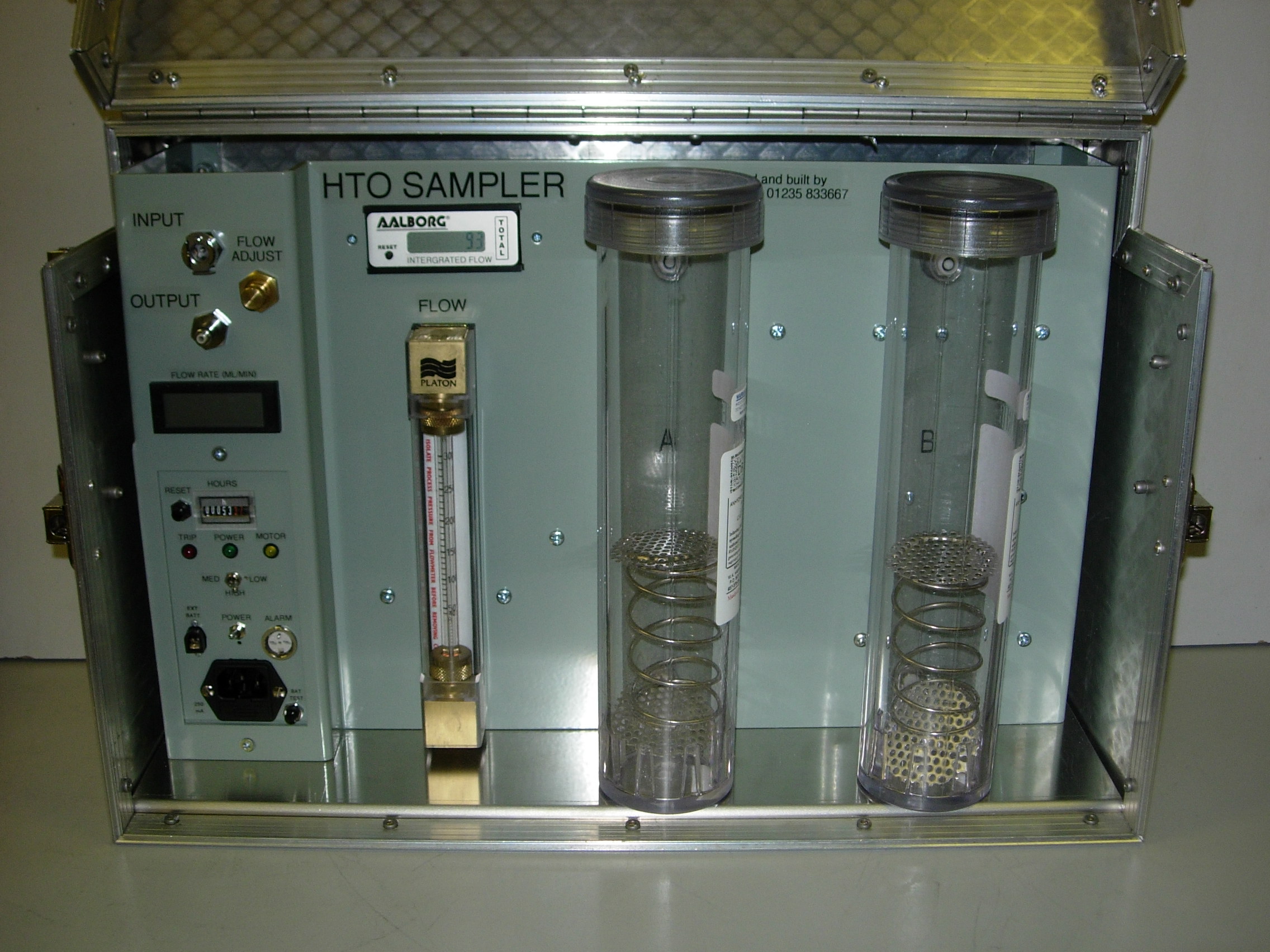 RCD Dynamic HTO/HT Discriminating Dry Bed Absorber Sampler